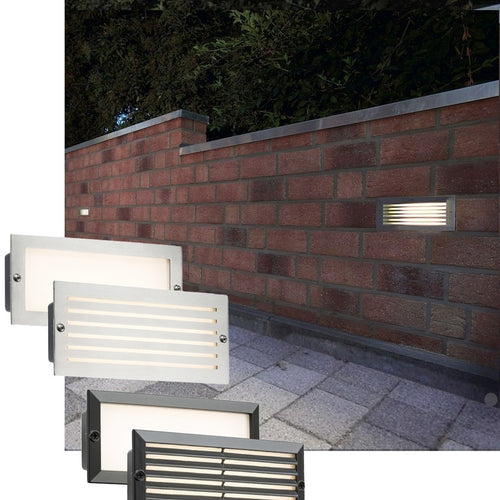 Bramblewick Brick Sized Wall Light Set of Twenty Four with Transformer and Cable