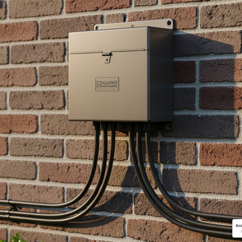 Bramblewick Brick Sized Wall Light Set of Twenty with Transformer and Cable