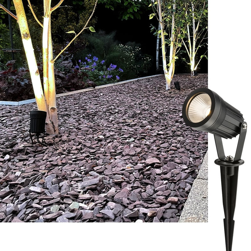 Bramblewick Three Tree Uplighting Kit Spike Mounted