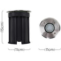 Groundline Walkover 70mm Walkover Uplighter Set of Sixteen with Transformer and Drainage Sleeves