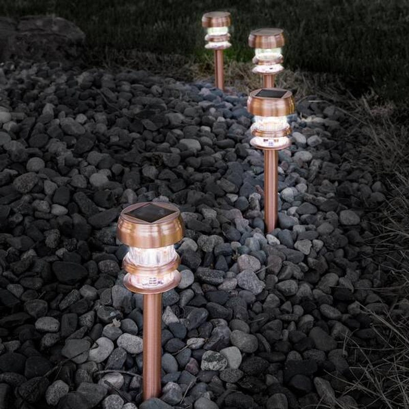 Meadowline Coldridge Copper Solar Path Light