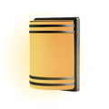 Meadowline Kineton Solar Wall Light with an Amber Output
