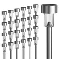 Meadowline Wickfield Stainless Steel Solar Path Light