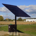 Sunpath Solar Works Allotment and Paddock System Off Grid Lighting System Pole Mounted Panel