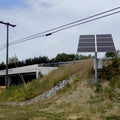 Sunpath Solar Works Winter Capable System Off Grid Lighting System Pole Mounted Panel
