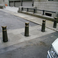 Thornbury Brass Norbrook 900mm Avenue Bollard Set of Eight with Transformer and Cable